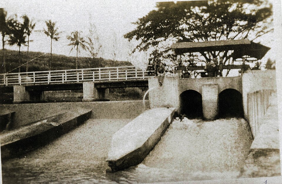 Bendungan Pleret Banjir Kanal Semarang 1946
