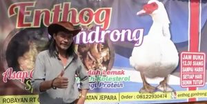 Entog Asap Sambal Mowo Pak Gondrong.
